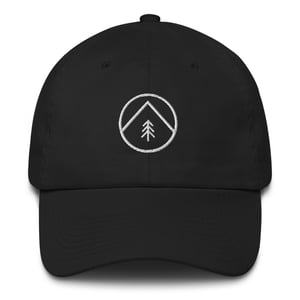 Image of "Tree & Mountain" Embroidered Logo Dad Hat 