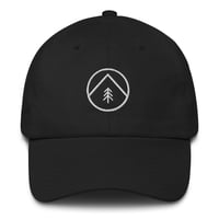 "Tree & Mountain" Embroidered Logo Dad Hat 