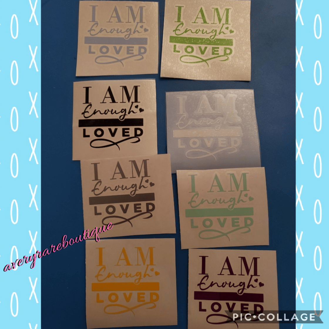 Image of I AM ENOUGH Decal
