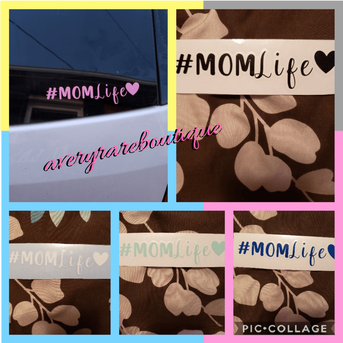 Image of #MomLife❤ Decal