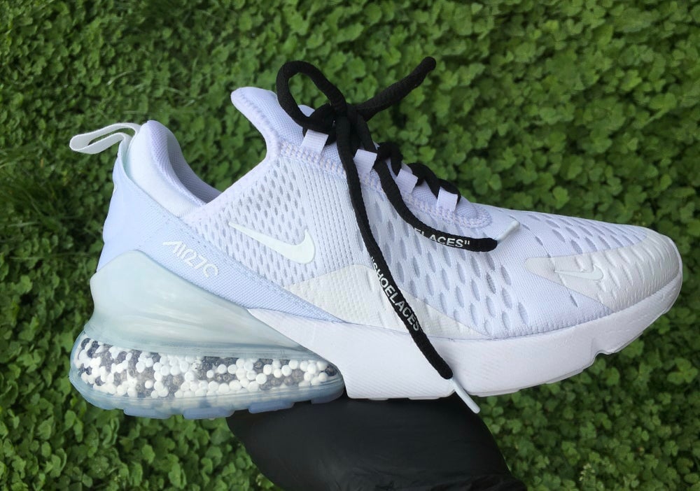 Nike Air Max 270 Black White Beads Custom Kendykickslondon Nike Air Max 270 Black White Beads Custom Kendykickslondon