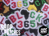 Image 1 of Black 365 Patches