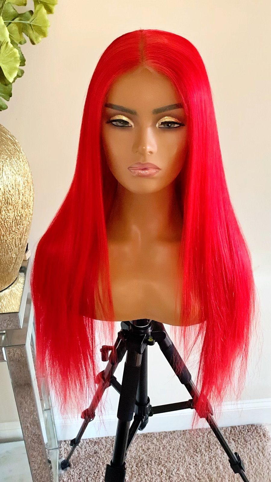 fire red wigs