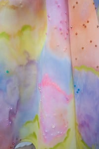 Image 4 of Jupe "couleur de ciel" et perles de pluie