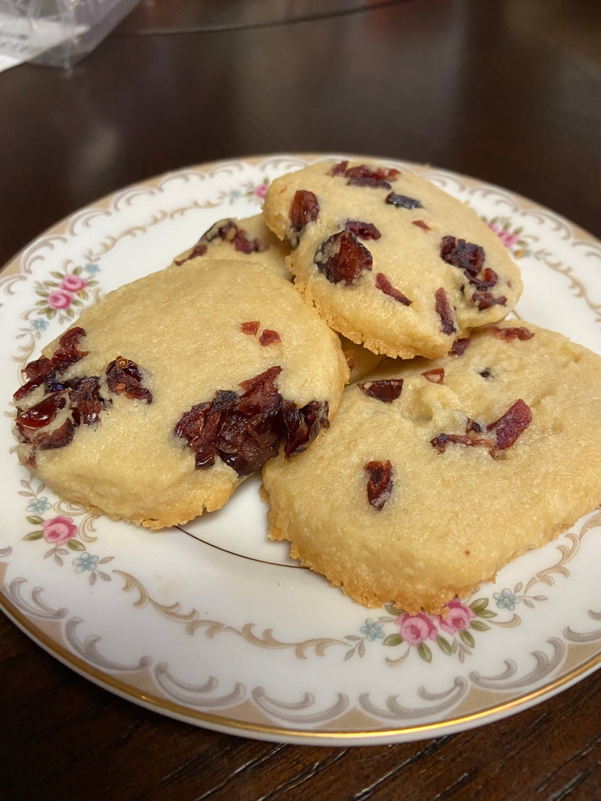 Image of Cranberry Shortbread -1 dozen