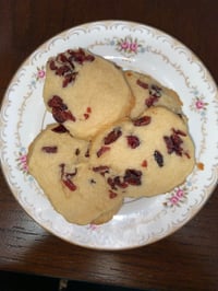 Image 2 of Cranberry Shortbread -1 dozen