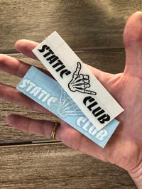 Image 3 of Static Club Mini Banger (decal)