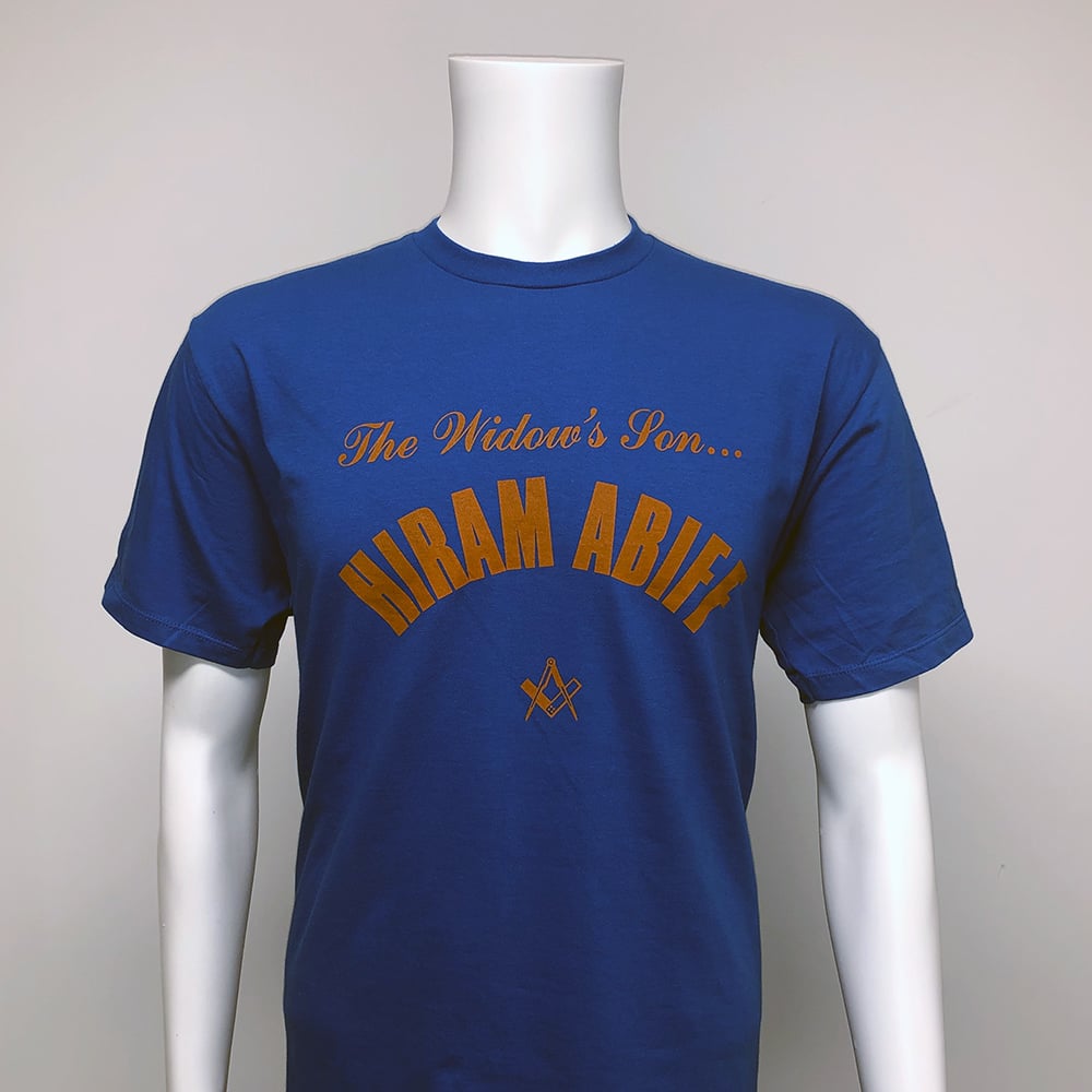 Image of Hiram Abiff - Widow's Son T-shirt