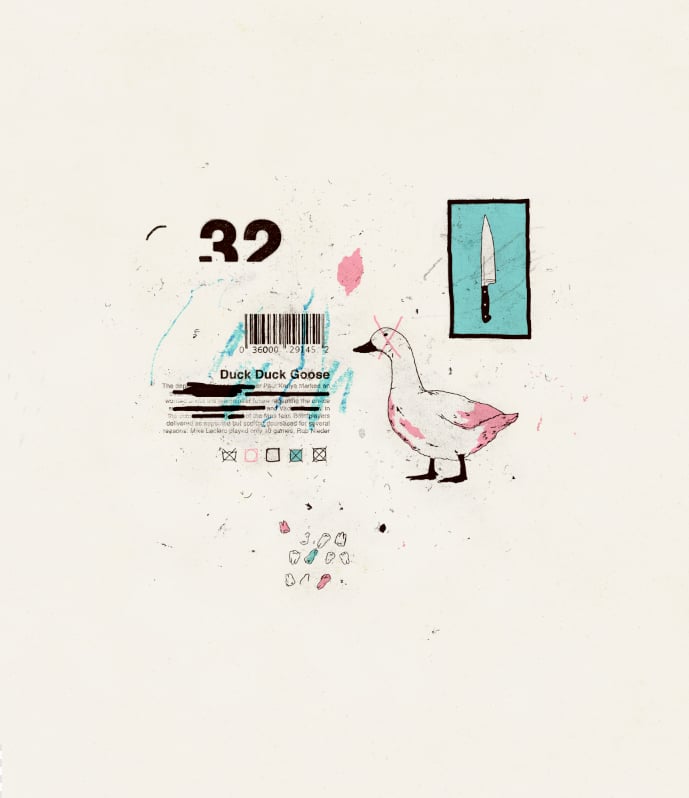 Image of 7x8" Duck Print
