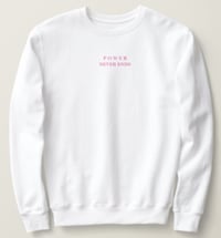 White sweatshirt (Ladies)