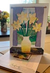 Daffodil card
