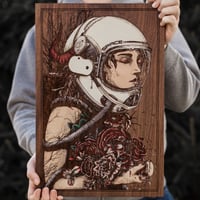 Image 1 of The Bounty - 12"x18" Engraved Painting