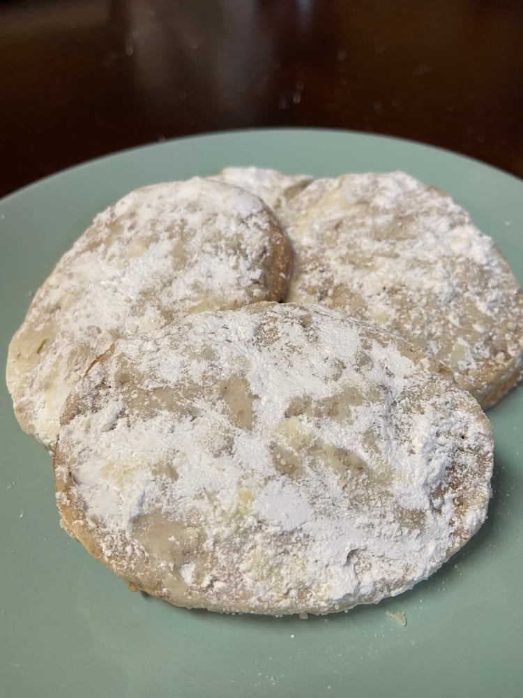 Image of Texas Snowfall Cookies - 1 dozen