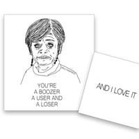 Image 1 of Boozer Card