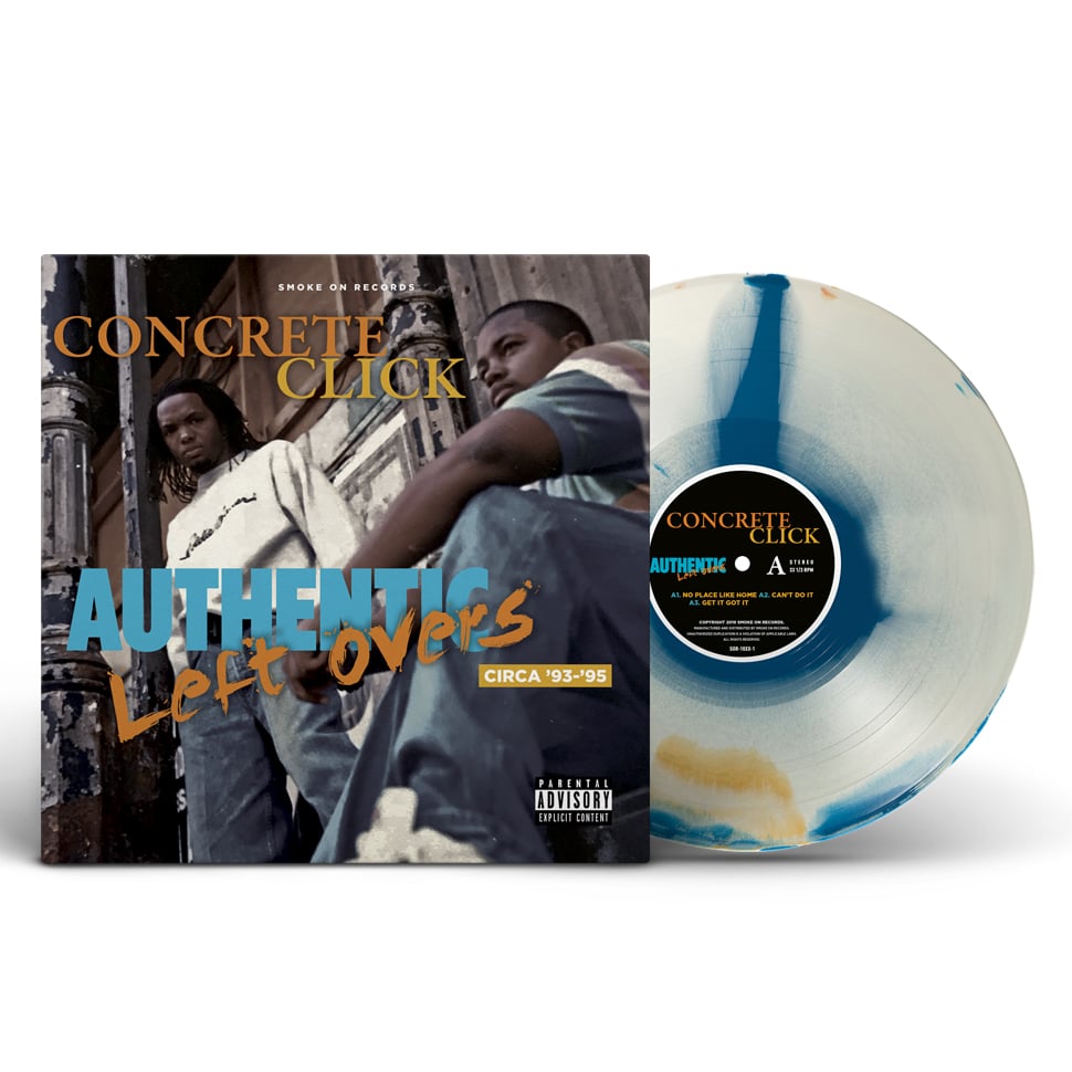 Concrete Click ‎– Authentic Left Overs The EP Vinyl | Smoke On Records