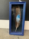 Yeti on peacock feather “Grynhildi”