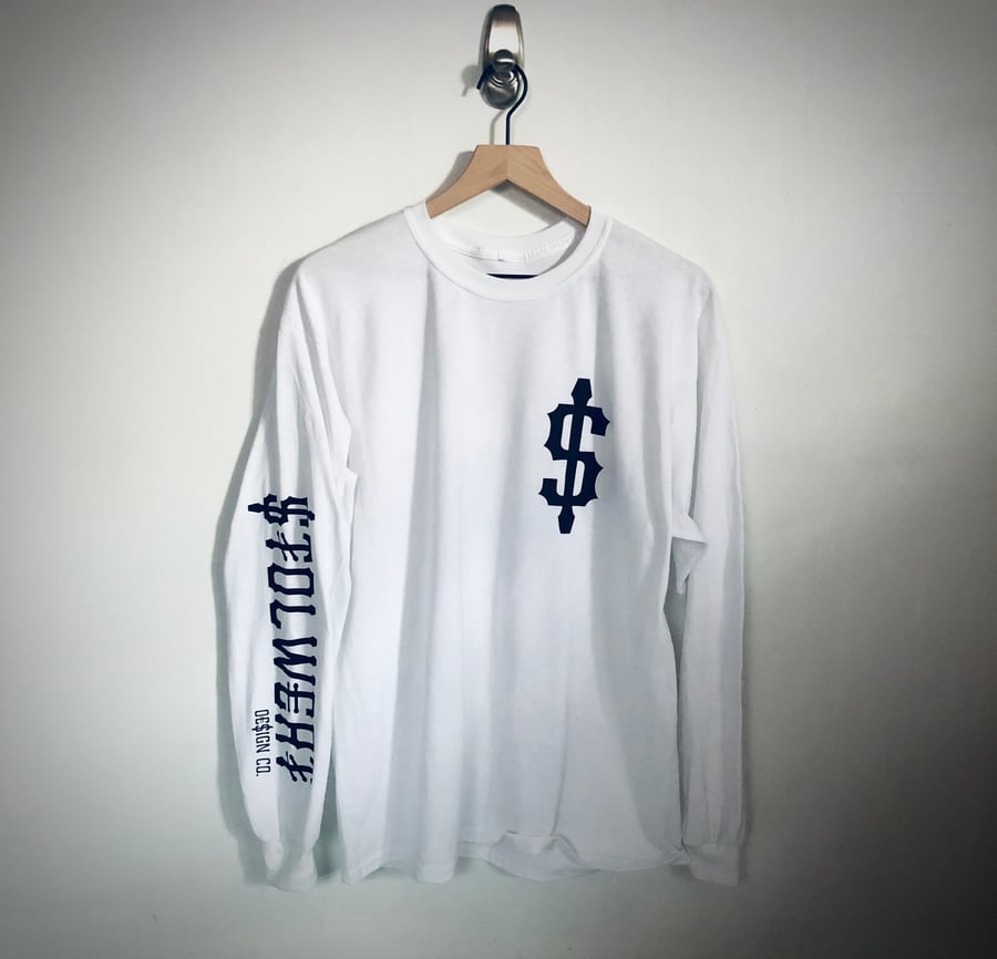Image of "BUCCO" LS T-Shirt White