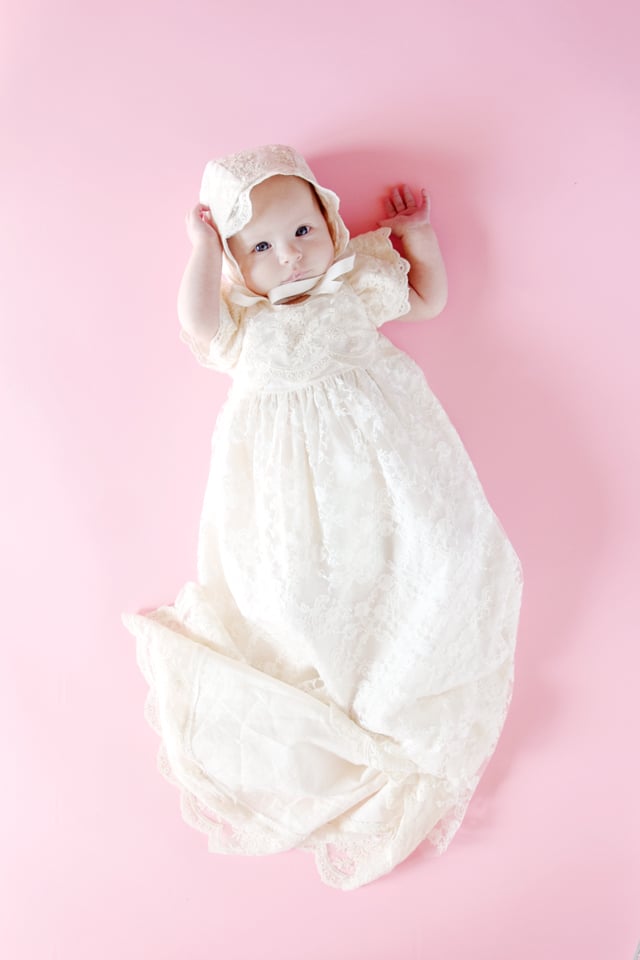 Babies Crochet Dress Pattern, Christening Robe | ChicVintagePatterns