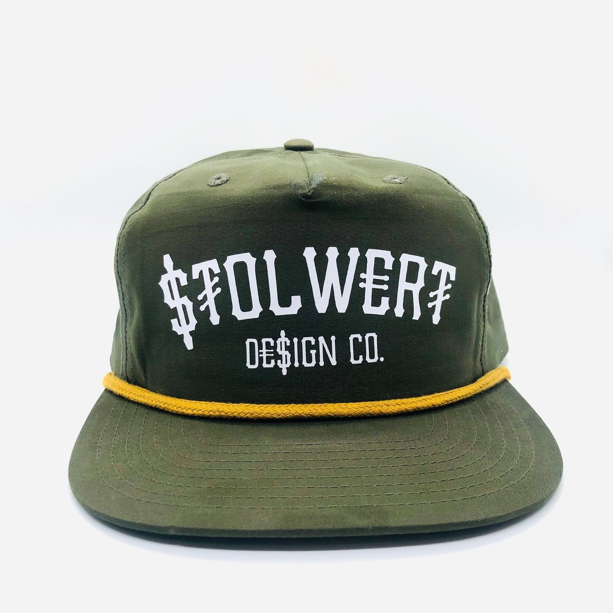 "BUCCO" Richardson Rope Snap Back Cap Olive Stolwert Design Co.