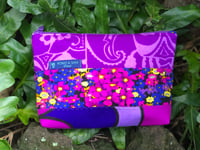 Image 1 of Vintage Hawaiian fabric clutch # 21