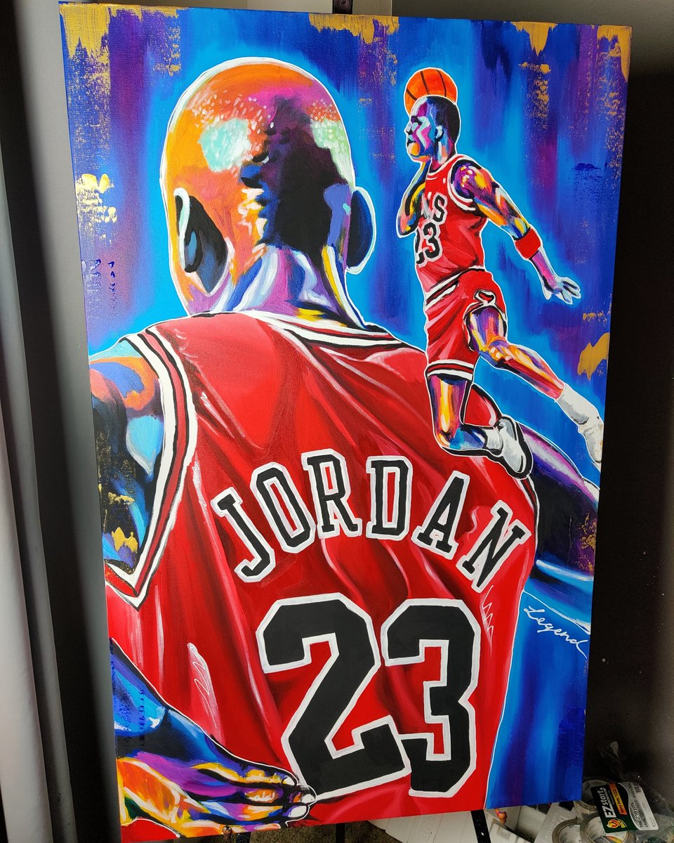 Air Jordan Canvas Print DOOGA ART LLC