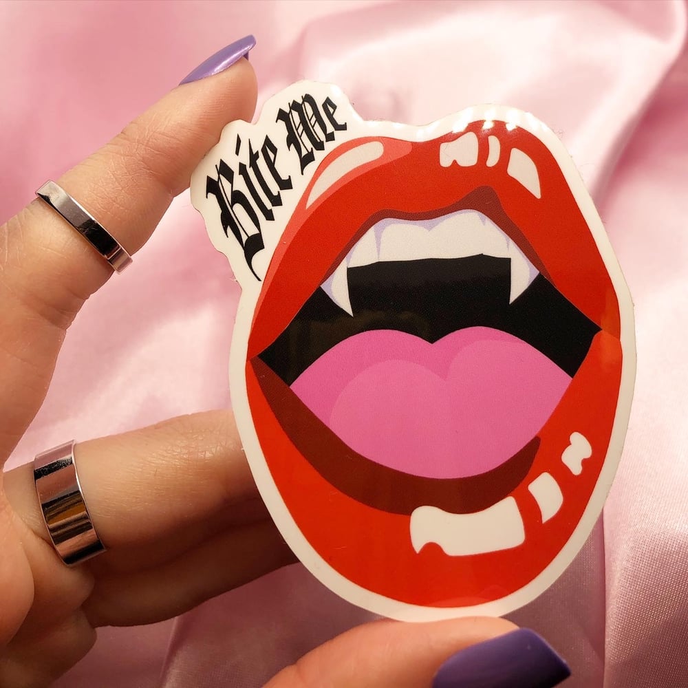 Image of Bite Me sticker