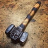 Handforged Rounding Hammer with skull motif ( Made to order)