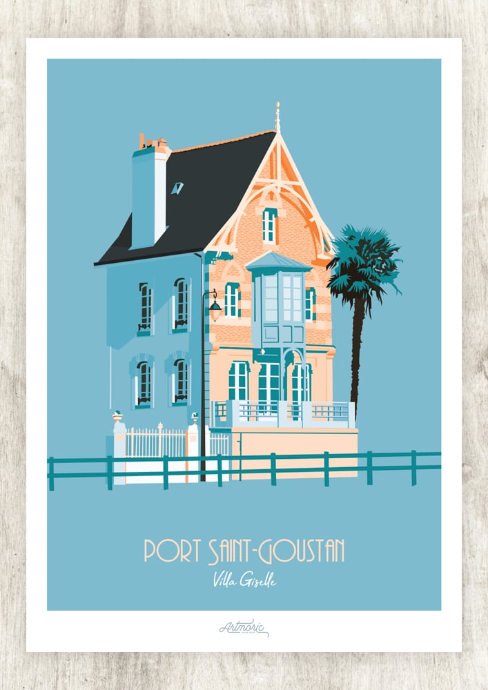 Port Saint-Goustan, Villa Giselle