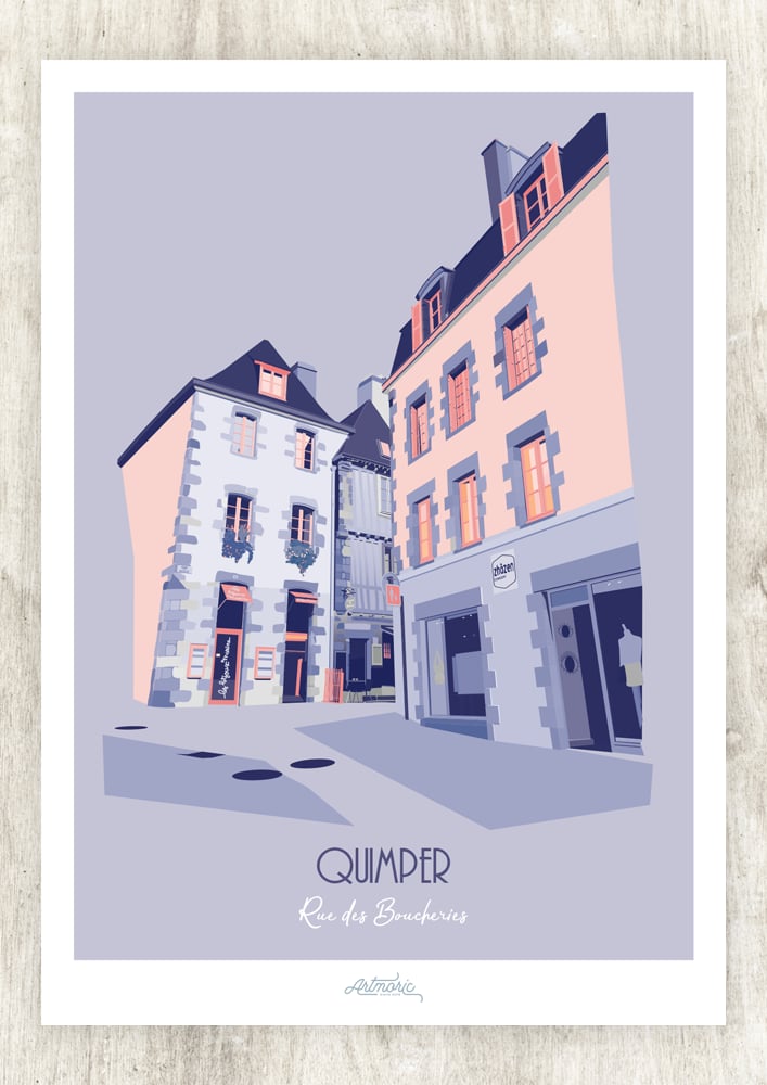Quimper, Rue des Boucheries