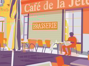 Groix, Café de la Jetée