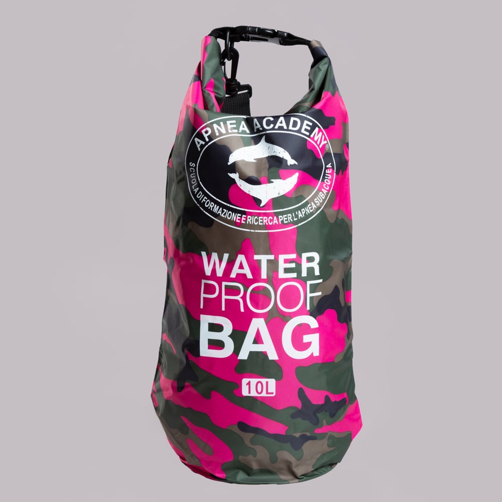 APNEA ACADEMY DRY BAG 10 L CAMO PINK