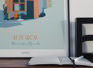 Groix, Atelier boutique Aquarelles