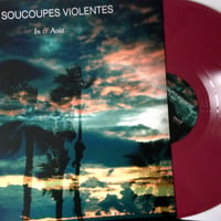 Image 2 of LES SOUCOUPES VIOLENTES "In & Aôut" LP