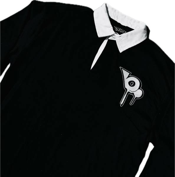 Image of “b” LONG SLEEVE POLO