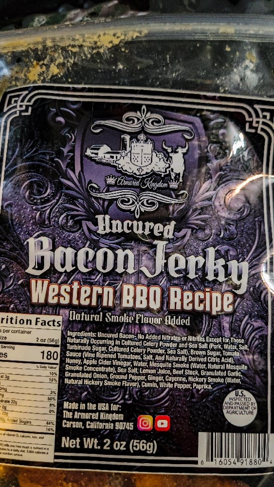 πThe Armored Kingdom Western BBQ Recipe Bacon Jerky π€ π₯