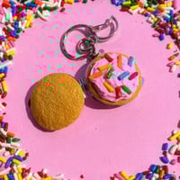 Image 3 of Frosted Sugar Cookie Keychain Mirror