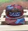 Georgia Native Spot Tail Hat Red/Brown 