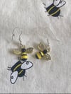 Enamel Bee Earrings