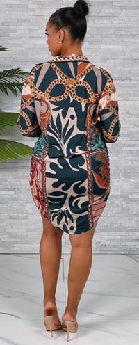 Image 2 of Button Up Blouse Dress