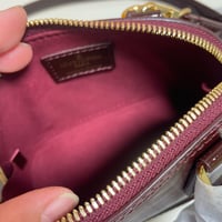 Image 5 of BURGANDY WINE PURSE