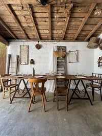 Image 10 of La table campagne sur tréteaux 
