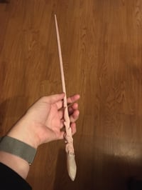 Rose quartz wand