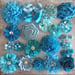 Image of Beautiful In Blues Hairclips - 22 options