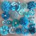 Image of Beautiful In Blues Hairclips - 22 options