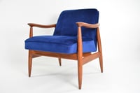 Image 4 of Fauteuil Varsovie Bleu Kanagawa