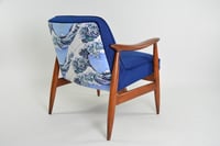 Image 3 of Fauteuil Varsovie Bleu Kanagawa