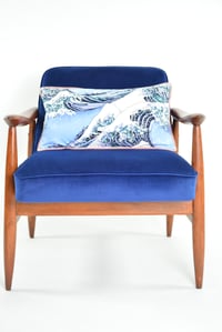 Image 5 of Fauteuil Varsovie Bleu Kanagawa