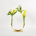 Image of Vase 1203 - Halfway to a Circle Vase (for medium/thick stemmed foliage)