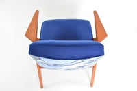 Image 4 of Fauteuil BUNNY bleu Kanagawa