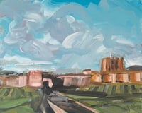 Image 1 of Carlisle Castle Study (Framed original)